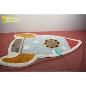 Pillowfort Rocket Shaped Kids' 24x37" Accent Rug* ######